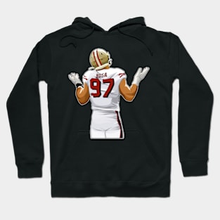 NickBosa #97 In Action Hoodie